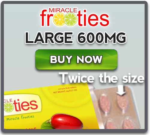 Buy 600 mg miracle frooties made from organic miracle fruit